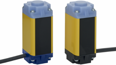 Safety Light Barrier SLB240-ER-4-LST, 15 m Range, IP67 Protection, 72 mm Height