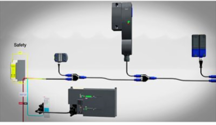 RSS 260 Safety Sensor, 8-Pole M12 Connector, RFID Technology, IP65/67, 29.5mm Length