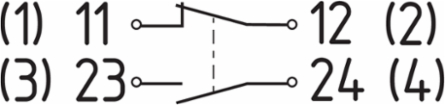 Position Switch PS216-T11-S200, 75.5 mm Height, IP67 Protection, 40 N Minimum Break Force