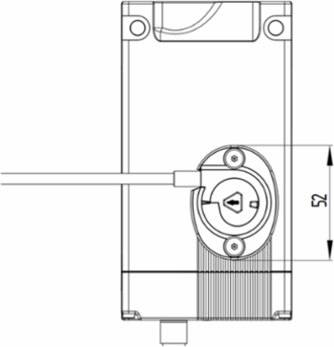 AZM400 Solenoid Interlock, IP67, Holding Force 10,000 N, RFID Technology