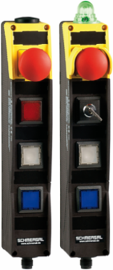 BDF200-FB-NH-LT Emergency Stop Pushbutton, 24 VDC, Height 69 mm, Width 40 mm