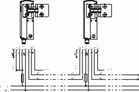 AZM40Z-ST-1P2P Solenoid Interlock, 119.5 mm x 40 mm x 20 mm, RFID Technology, 2000 N Holding Force