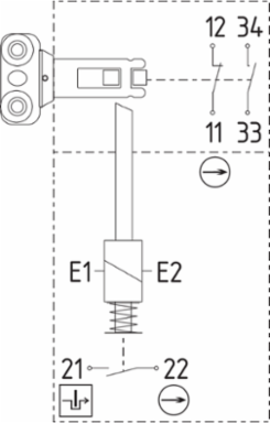 TZMW24VDC Electromechanical Solenoid Interlock, IP65/IP67, 1500 N Holding Force