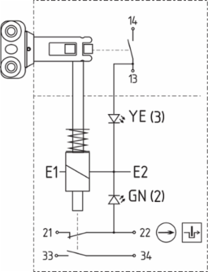AZM190 Safe Interlock System, 24 VDC, 178 mm x 52 mm, IP65/67, 2,550 N Holding Force