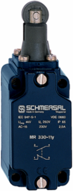 Position Switch M 330 Roller Plunger, 40 mm x 116.5 mm, IP65, 214 g