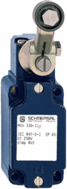MVH 330 Light Position Switch, 40 mm x 40 mm x 136.5 mm, IP65, 20 mm Castor