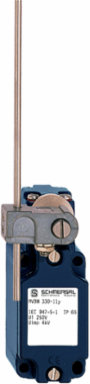 MV9H Position Switch, 376 mm Height, Steel Rod, IP65, 6 A Thermal Test Current