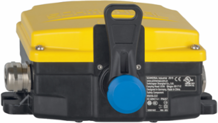 RS656-Z22 Pull-Wire Emergency Stop Switch, IP66/IP67, Silver Contacts, 100m Wire