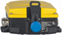 RS656-Z22 Pull-Wire Emergency Stop Switch, IP66/IP67, Silver Contacts, 100m Wire