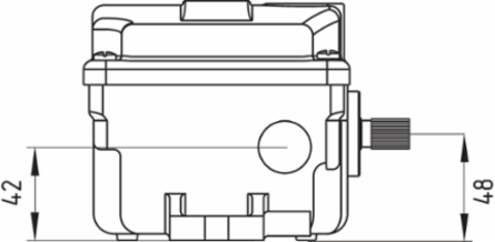 Heavy-Duty Position Switch BS655, IP67, Metal Enclosure, 2 Auxiliary Contacts