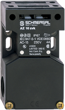 AZ 16 Safety Switch with Thermoplastic Enclosure, IP67, 52 mm x 90 mm x 30 mm