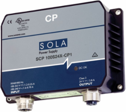 Standalone IP67 Power Supply, 100 Watts, 24 Vdc Output