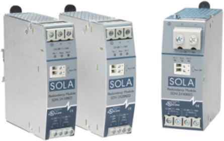 Power Supply Redundancy Module, 10.8-30.8 V DC Input, 12-28 Vdc Output, DIN Mount