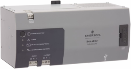 DIN Rail UPS - Single Phase, 500VA/300W, Simulated Sinewave Output
