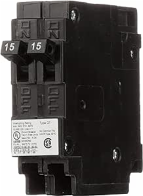 15A, 2P, BREAKER, 10KA