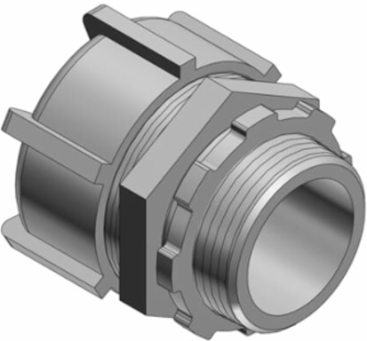 3/4IN STR INSL LT CONN IRON W/DURA