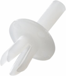Wiring Duct Nylon Rivet 1,000 Pieces, White, 0.19 Inch Width
