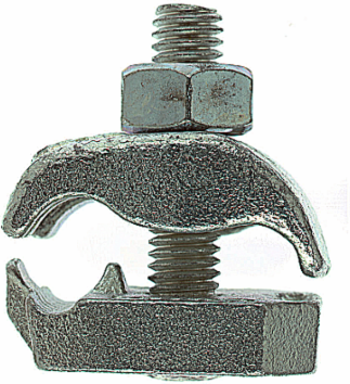 Ground Clamp for #4 Str.-4/0 Str. Wire, 3/8 Inch Carriage Bolt Size