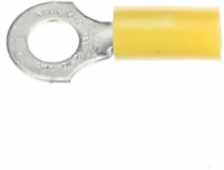 INS VINYL RING TERM 12-10 1/4IN YEL