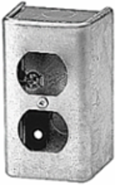 Utility Box, 4 Inch Length x 2-1/2 Inch Width x 2-1/8 Inch Depth, 18.5 Cubic Inches