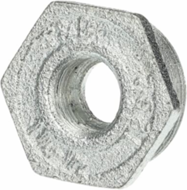 1-1/4 TO 1/2IN FEMALE REDUCER IRON