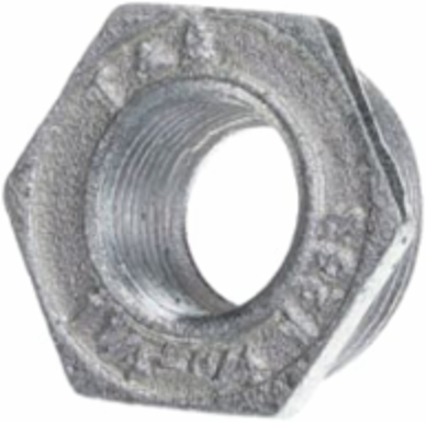 1-1/4 TO 3/4IN FEMALE REDUCER IRON