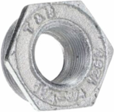 1-1/4 TO 3/4IN FEMALE REDUCER IRON