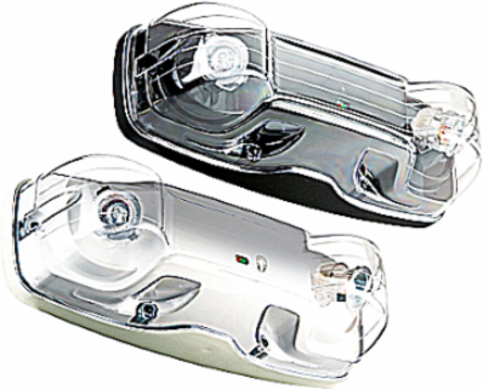 Emergency Battery Unit with MR16 LED, 7 Inch Height x 17-3/4 Inch Width, 72W