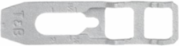 CONDUIT SPACER 1-1/4 - 2IN ALUM
