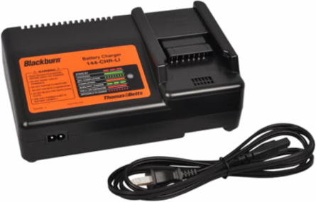 Lithium Ion Battery Charger, 14.4V, 100-240V AC, 4.25 lb