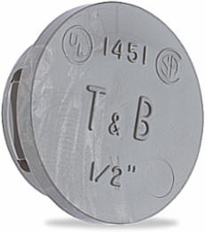 Non-Metallic Locking Plug for Rigid/IMC Conduit