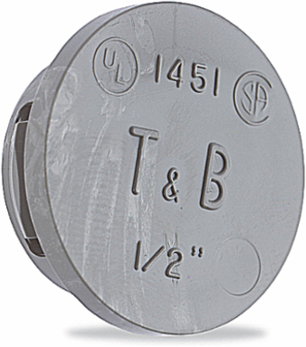 Non-Metallic Locking Plug for Rigid/IMC Conduit