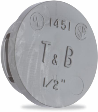2IN KNOCKOUT PLUG THERMOPLASTIC