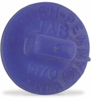 Non-Metallic Locking Plug 1-1/2 Inch, Polyethylene for Rigid/IMC Conduit
