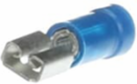INS VIN FEM 187 DISC 16-14AWG BLUE