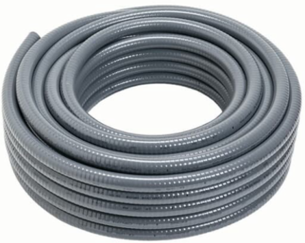 3/4 Inch Gray Liquidtight Flexible Non-Metallic Conduit, 1,000 Foot Reel