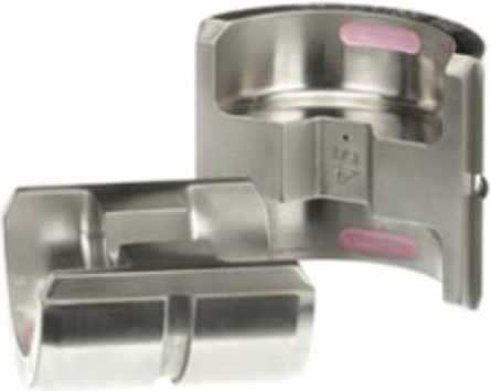 12-14 Ton Compression Die for 1/0 CU, #2 Al, Pink