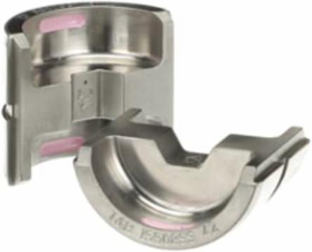 12-14 Ton Compression Die for 1/0 CU, #2 Al, Pink