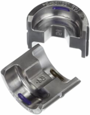 14 Ton Compression Die for 4/0 CU, 2/0 Al - Olive/Purple Color Code 54
