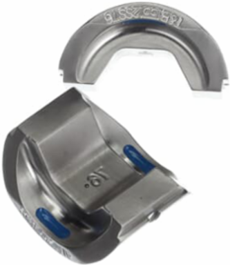 12-14 Ton Crimping Die, Blue, for 400 kcmil CU & 300 kcmil Al