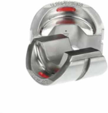12-14 Ton Compression Die for Crimping Lugs, Color Red