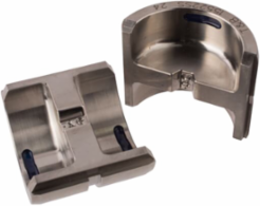 Compression Die for 12-14 Ton Tools, Color Blue, For #6 CU & #8 Al