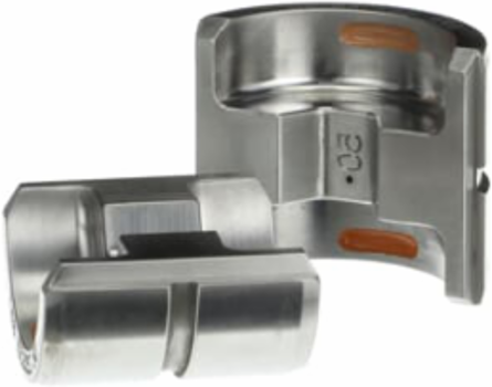 12-14 Ton Compression Die for 3/0 CU, 1/0 Al - Color Orange/Tan