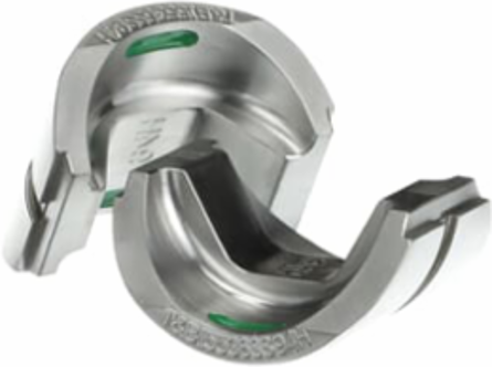 Compression Die for 12-14 Ton Tools, Green, 600 kcmil CU, 400 kcmil Al