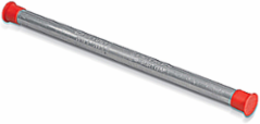 Aluminum Full-Tension Compression Splices, 4/0 Wire Size, Length 17-7/8 Inch