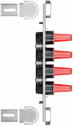Loadbreak 4-Point Junction 200A 15kV with Stainless Steel Bracket, 23.74 Inch Length