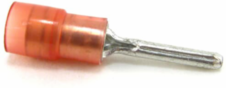 INS VINYL PIN TERMINAL 22-18 RED