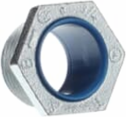 3/4 Inch Chase Conduit Nipple, Malleable Iron, Nylon Insulated