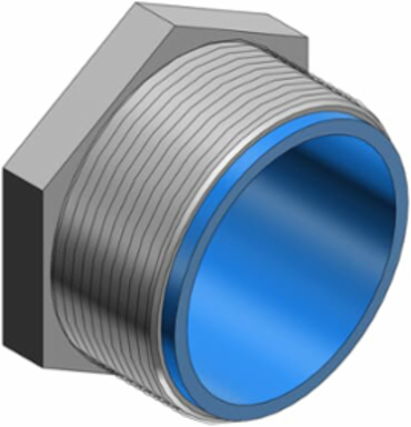2 INCH INSUL CHASE NIPPLE