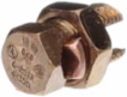 High Strength Split-Bolt Connector 2 Str-6 Sol, Bronze Alloy